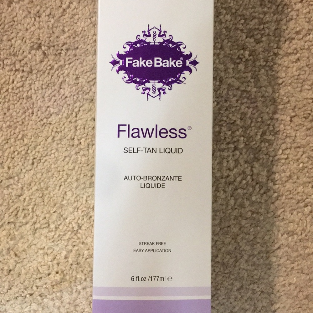 Flawless fake bake